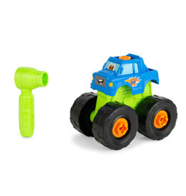 John Deere Build-A-Buddy Monster Truck 2-in-1 Toy with Hand Ratchet