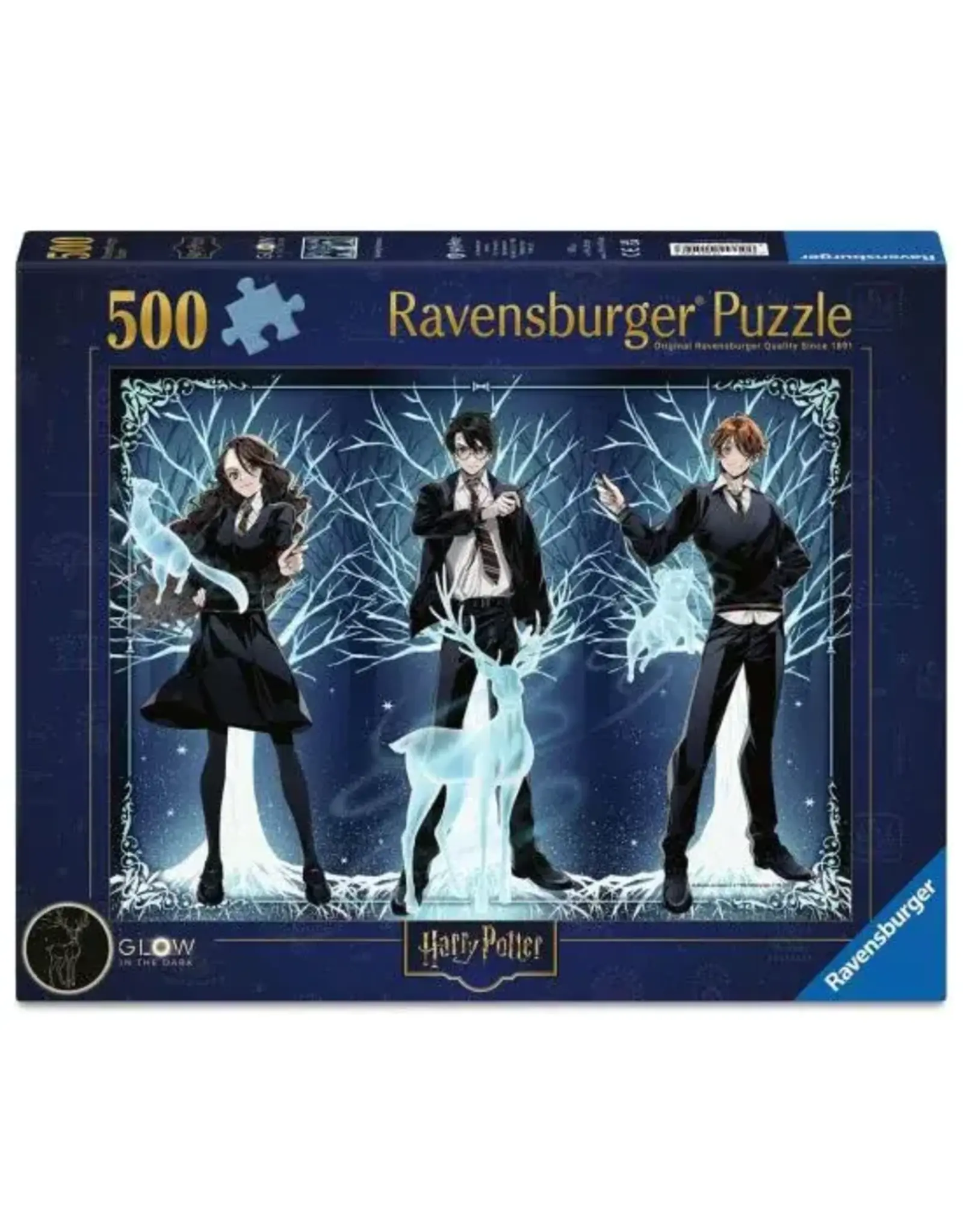 Ravensburger Glow in the Dark Harry Potter 500 Piece Puzzle