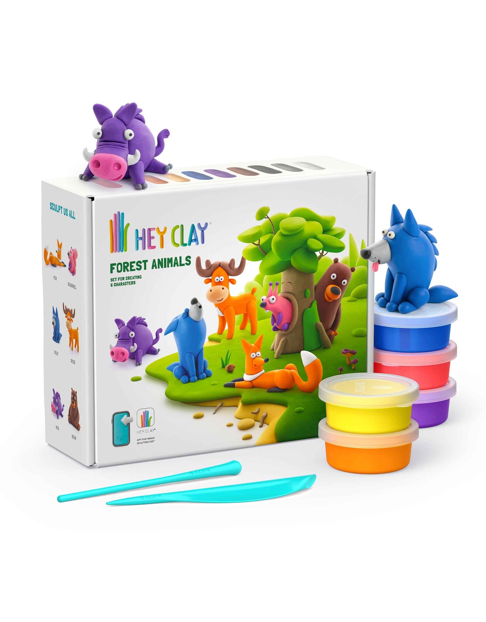 Hey Clay Forest Animals Hey Clay