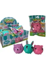 JSBlueRidge Toys Easter Splat Bunny Squeeze Fidget Kids Toy