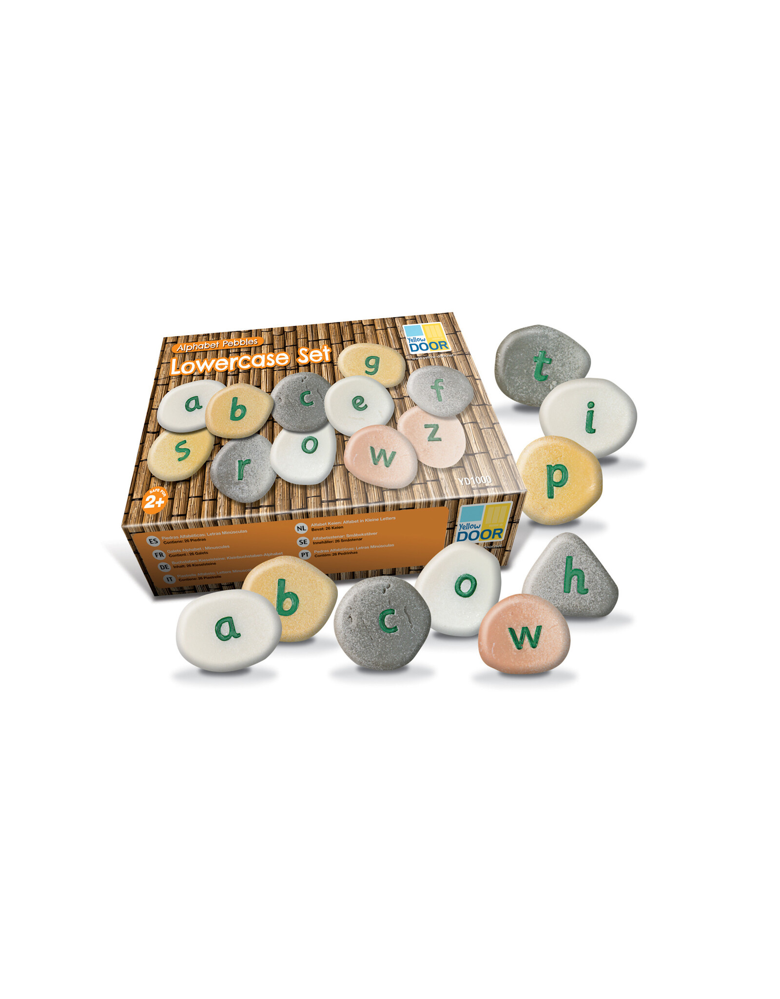 Yellow Door Alphabet Pebbles - Lowercase