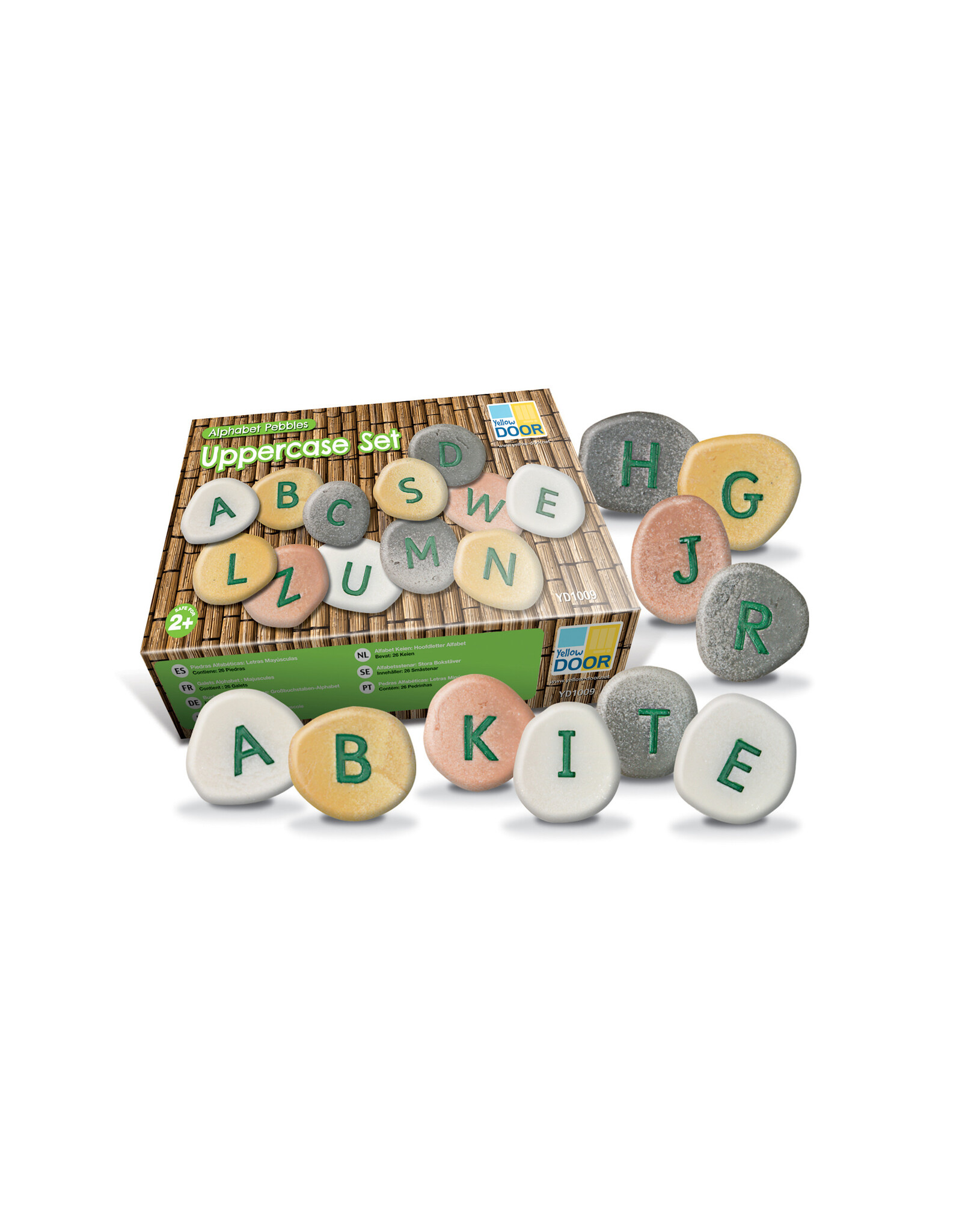 Yellow Door Alphabet Pebbles - Uppercase
