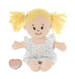 Manhattan Toy Love, Stella Doll Peach with Blonde Pigtails