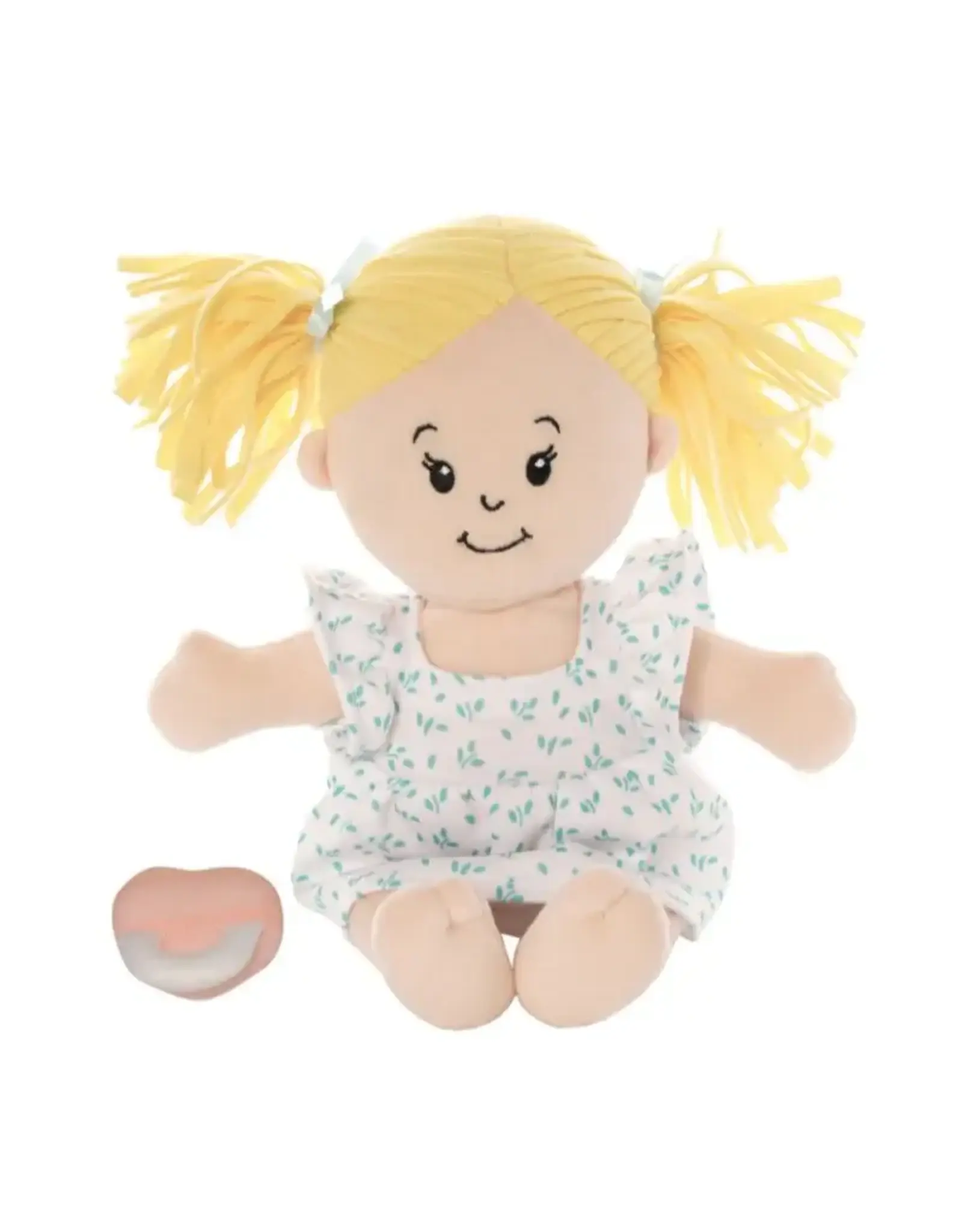 Manhattan Toy Love, Stella Doll Peach with Blonde Pigtails