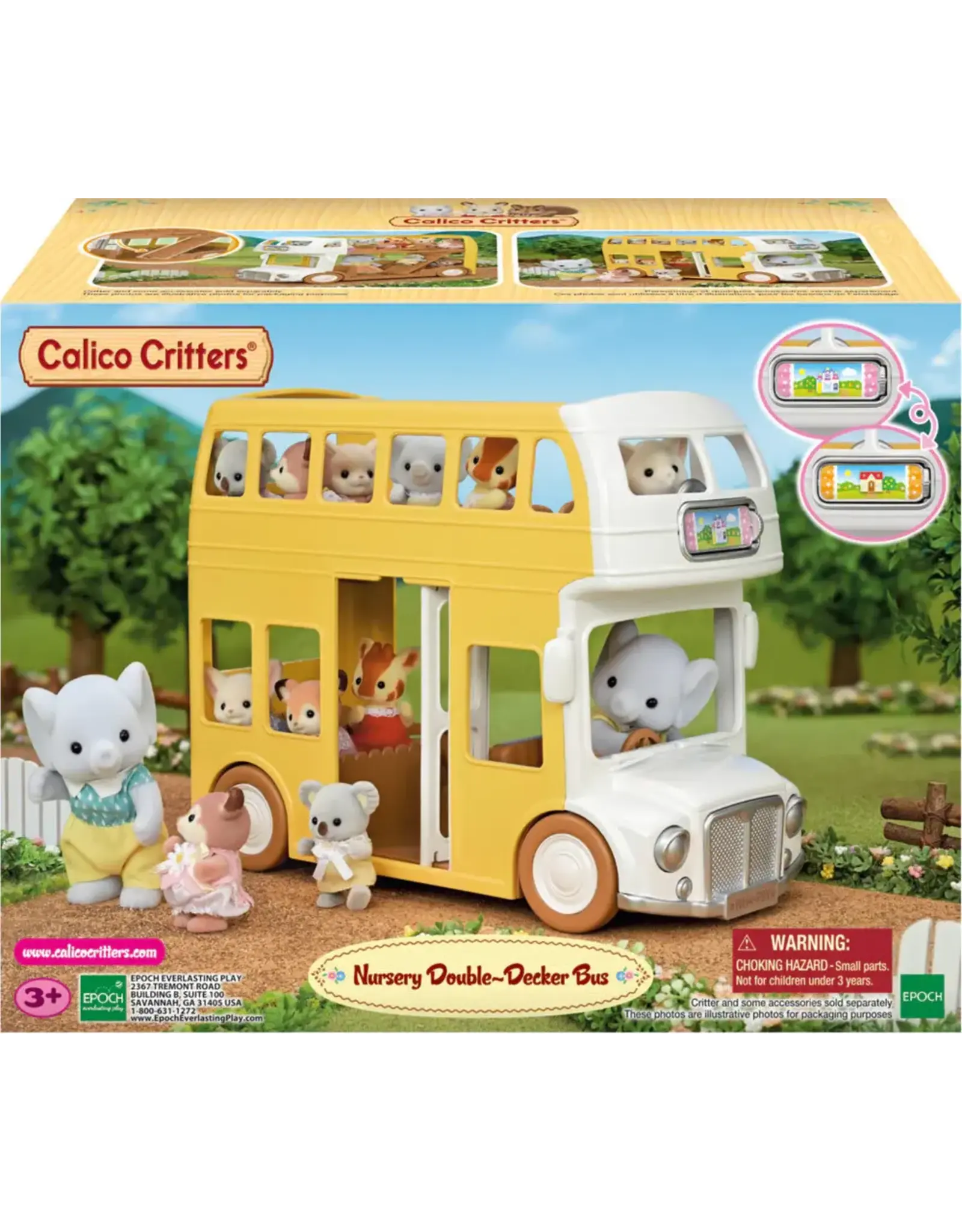 Calico Critters Calico Critters Nursery Double Decker Bus
