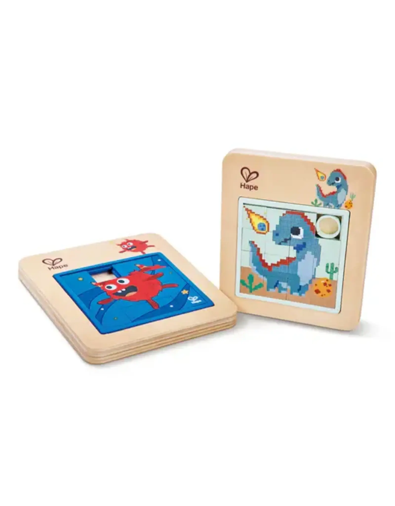 Hape Sliding Puzzle Dinosaur