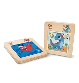 Hape Sliding Puzzle Dinosaur