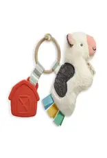 Itzy Ritzy Itzy Pal Plush & Teether Cow