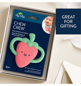 Itzy Ritzy Strawberry Chew Crew Teether
