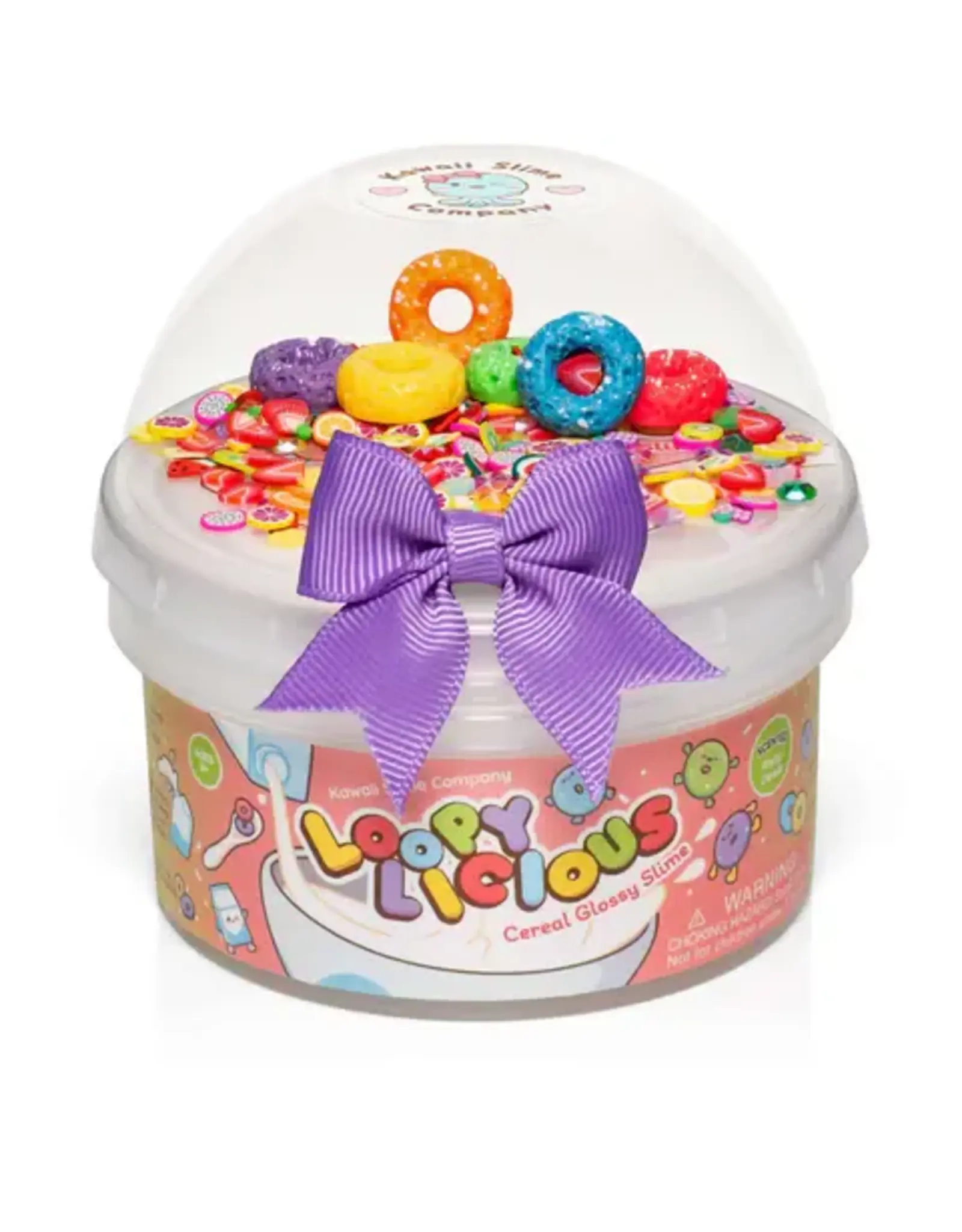 Kawaii Slime Loopylicious Cereal Glossy Signature Dome Slime