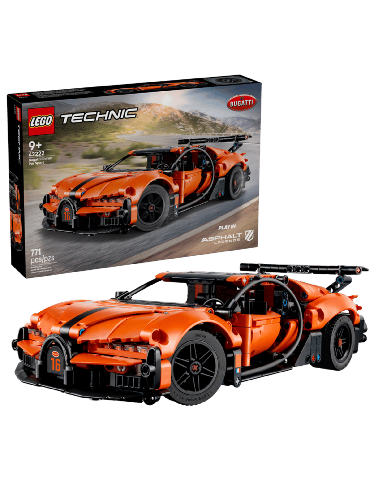 LEGO LEGO Technic Bugatti Chiron Pur Sport Hypercar