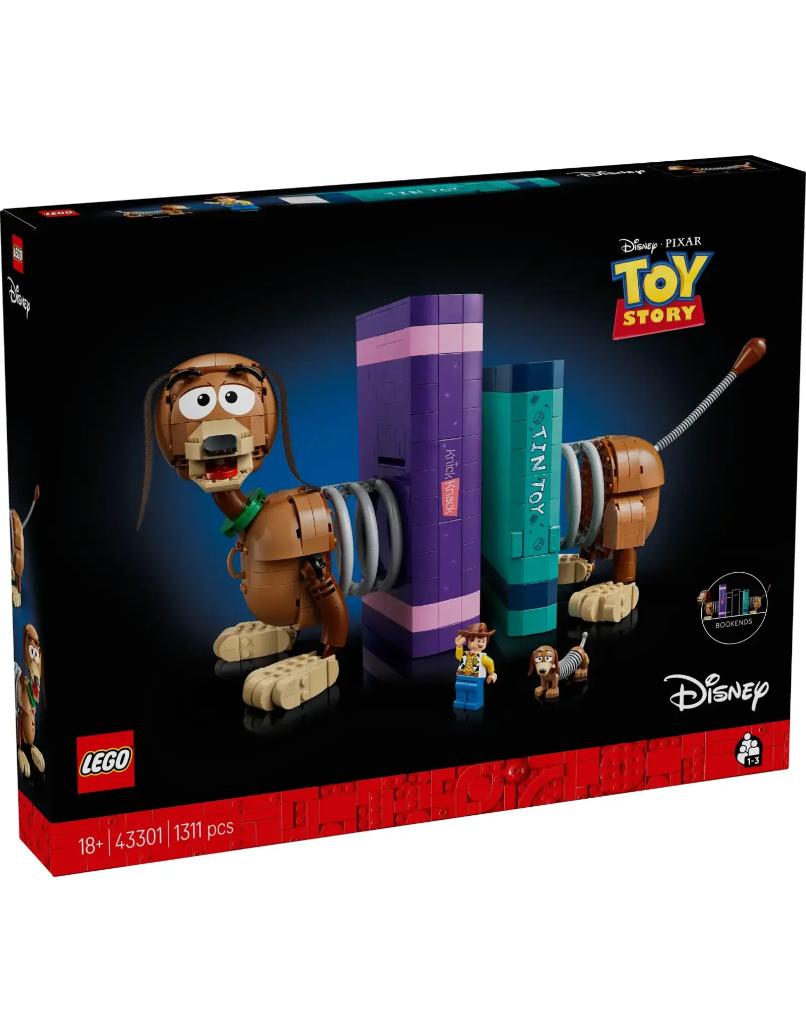 LEGO LEGO Disney Toy Story Slinky Dog Bookends V39