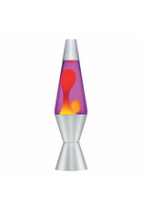 Schylling Lava Lamp Yellow Purple and Silver