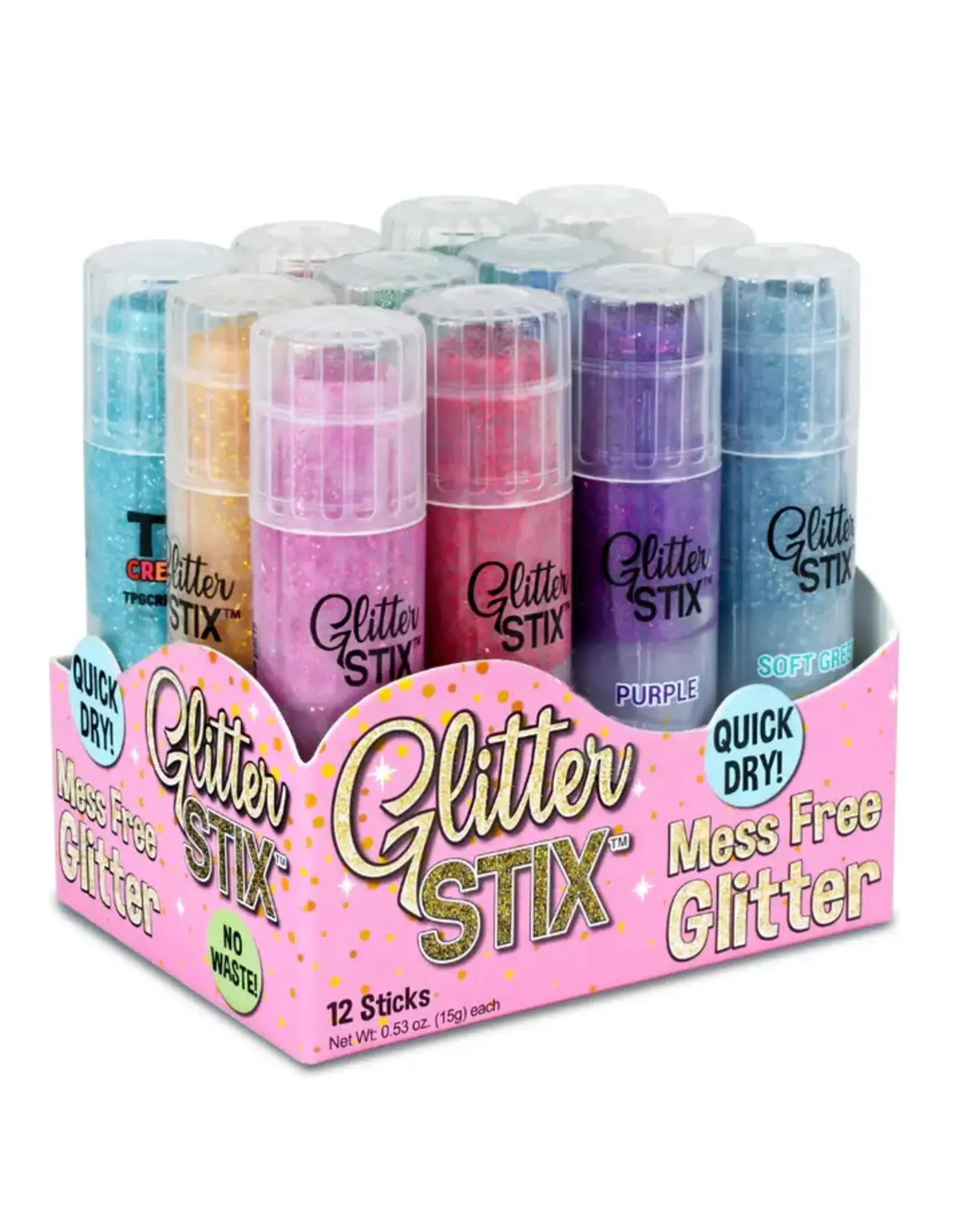 The Pencil Grip Glitter Stix Mess Free Glitter!