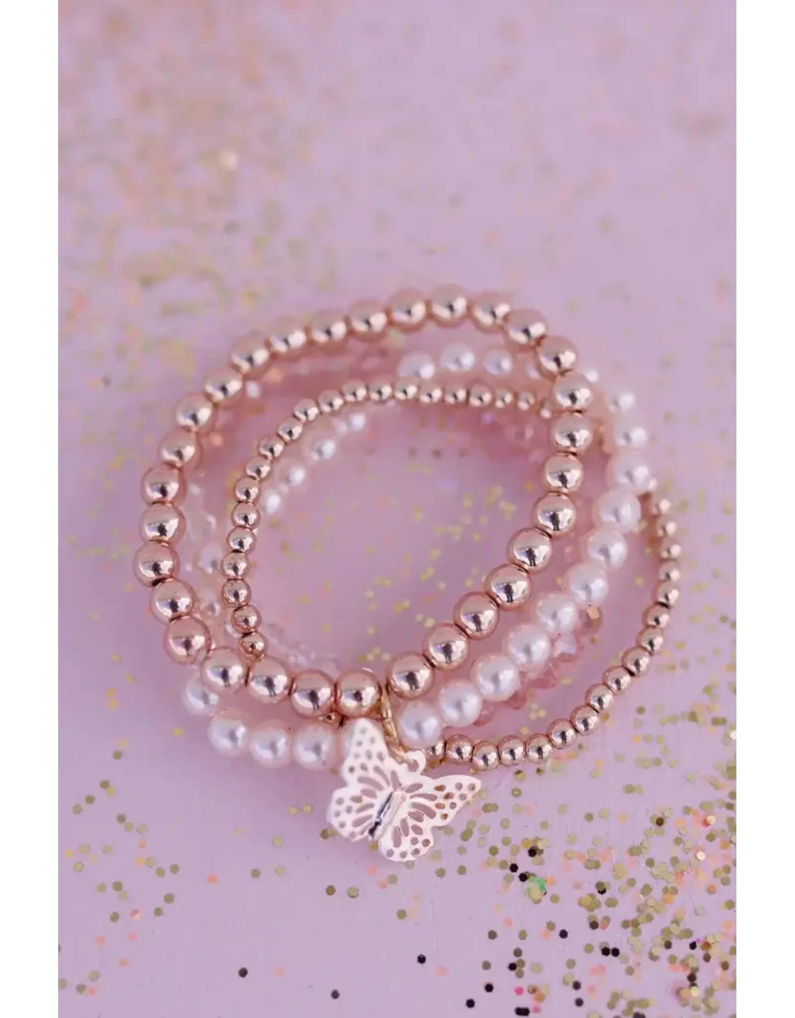 Great Pretenders Blush Crush Bracelet Set 4 Pieces