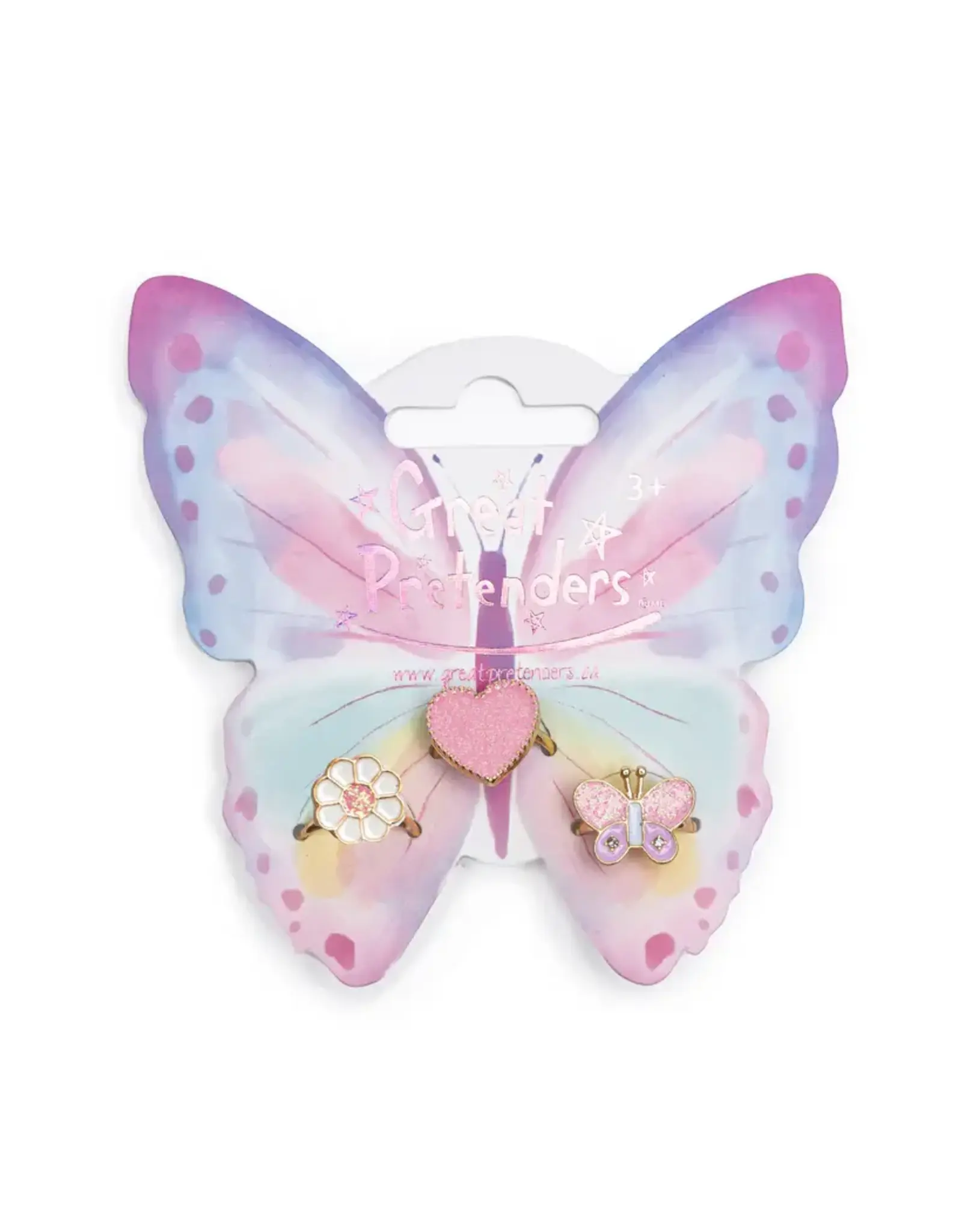 Great Pretenders Wonderland Ring Set 3 Pieces