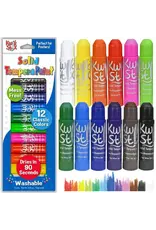 The Pencil Grip KwikStix Tempera Paint 12 Classic Colors
