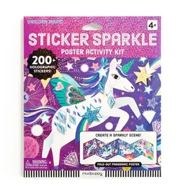 Raincoast Books Unicorn Magic Sticker Sparkle Poster Activity Kit