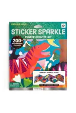 Raincoast Books Dinosaur Land Sticker Sparkle Poster Activity Kit
