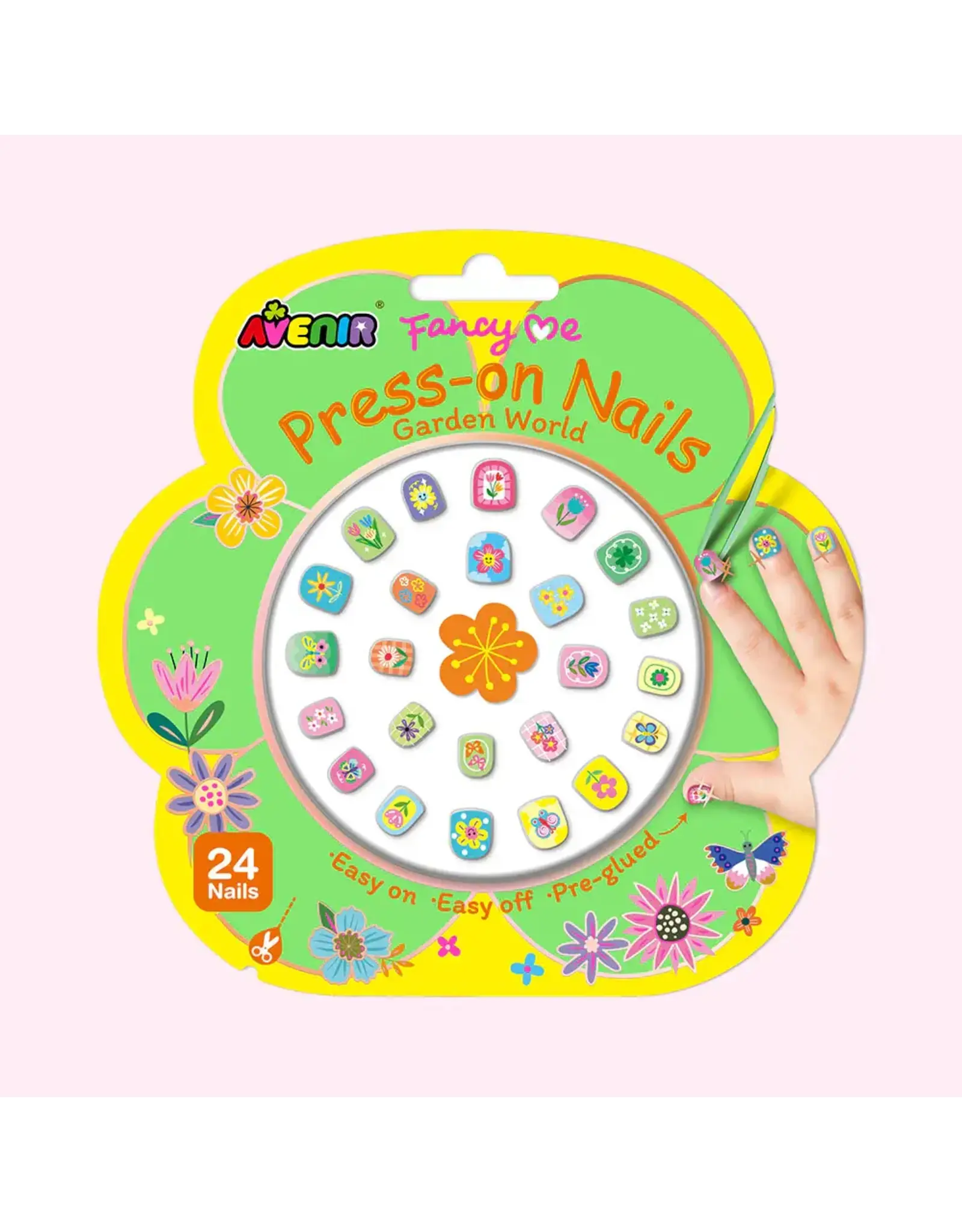 Avenir Fancy Me Press on Nails - Garden World