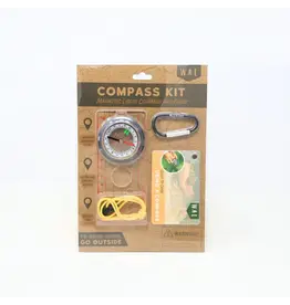 Wild Life Outdoor Adventures Magnetic Liquid Compass Kit