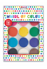Do-A-Dot Art! Whirl of Color Jumbo Watercolor Cakes