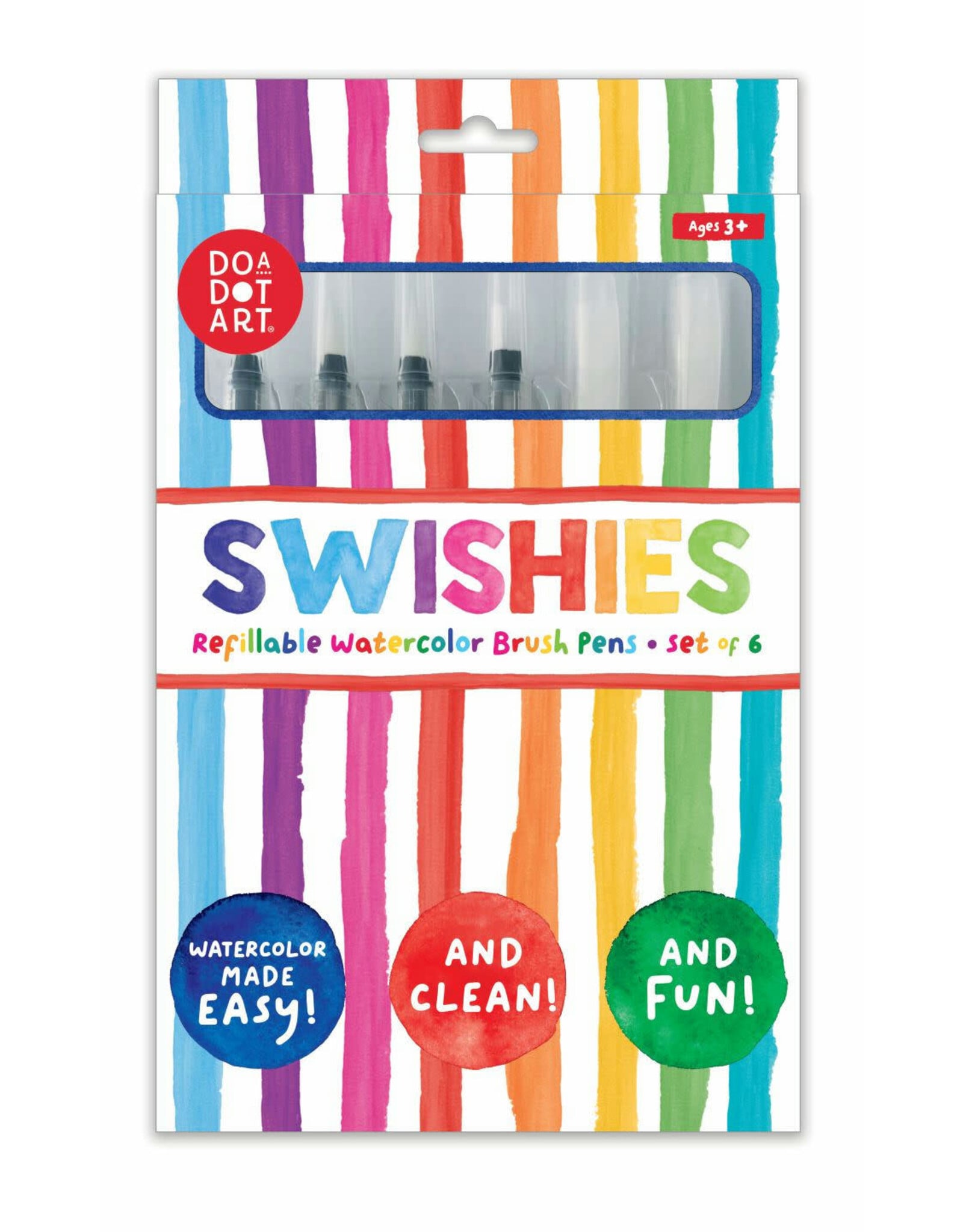 Do-A-Dot Art! Swishies Refillable Watercolor Brush Pens