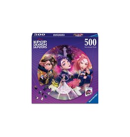 Ravensburger KPop Demon Hunters 500 Piece Round Puzzle