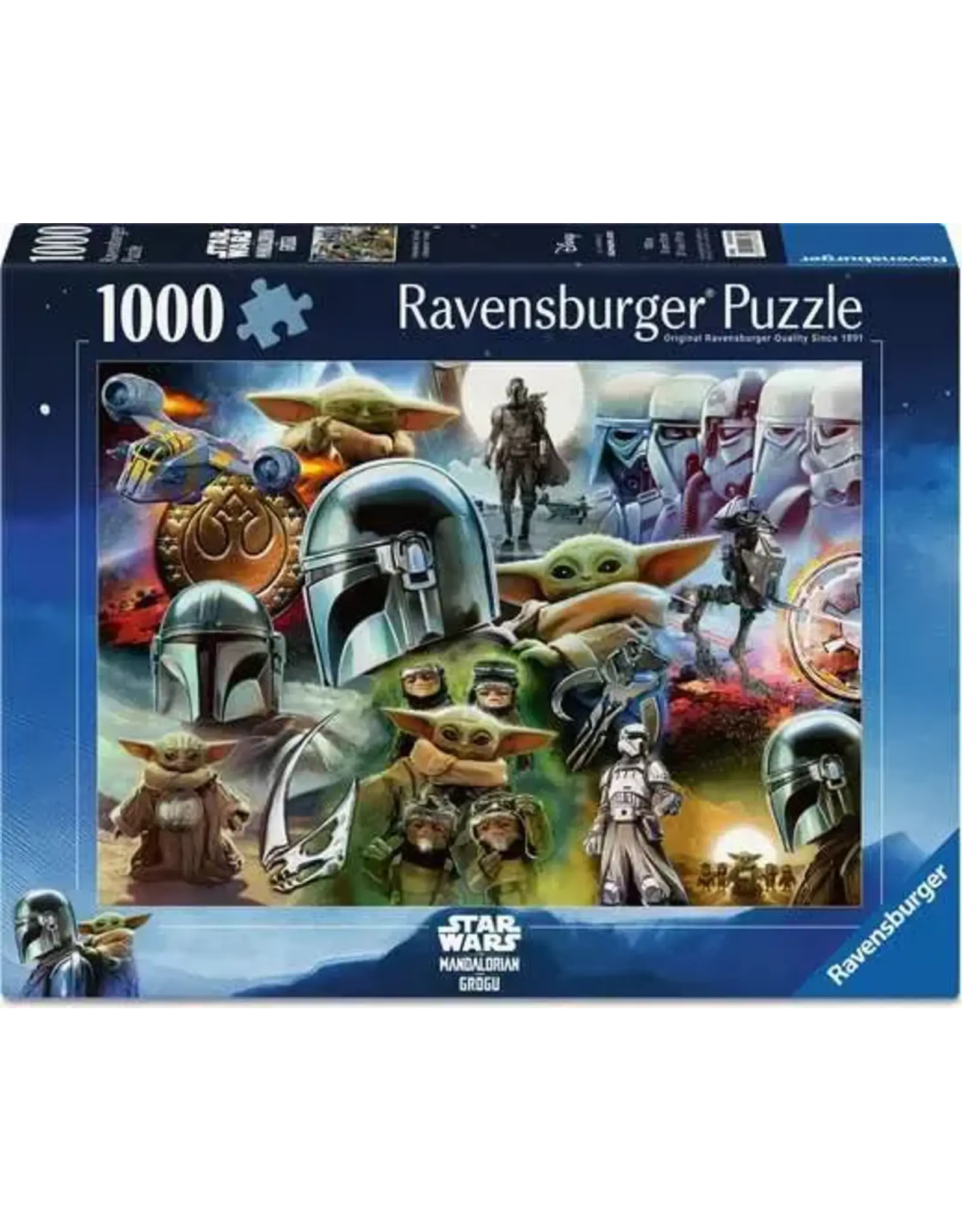 Ravensburger Star Wars Mandalorian and Grogu 1000 Piece Puzzle