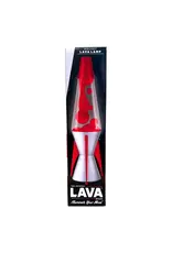 Schylling Lava Lamp Astrosurge Rocket Red & Clear