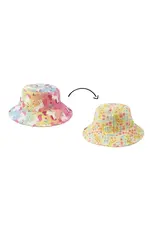 FlapJackKids Reversible Sun Hat Unicorn & Giraffe 2-4 Years