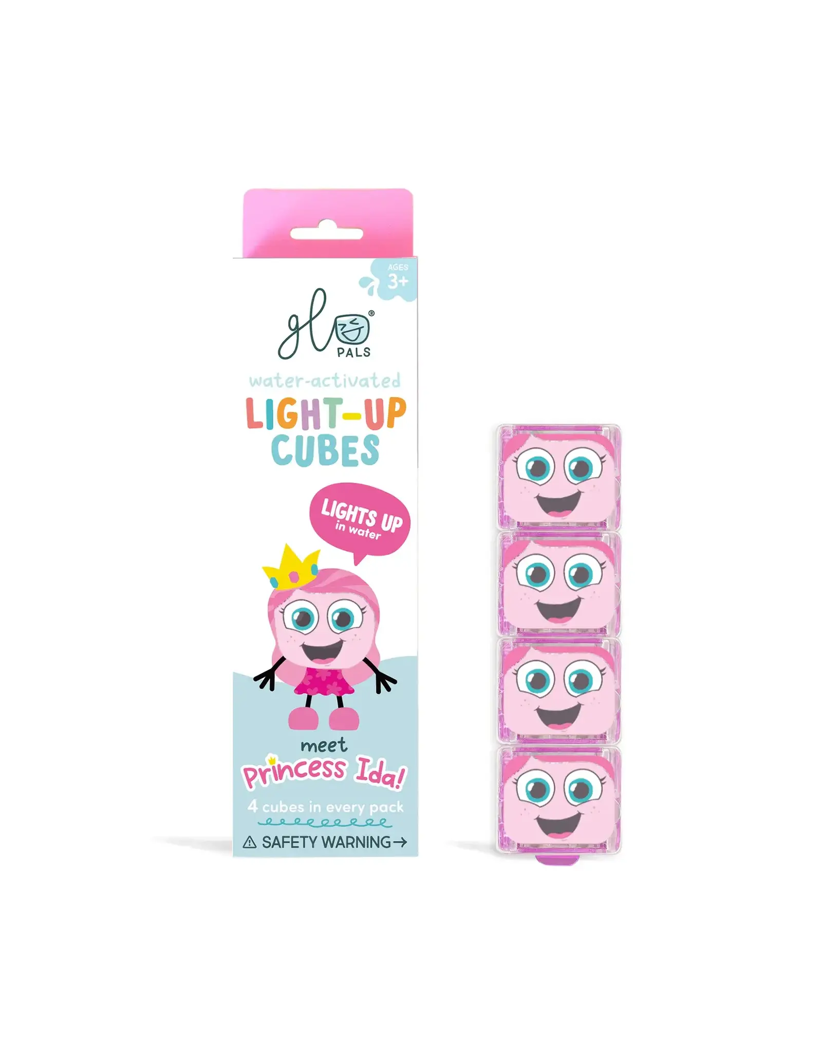 Glo Pals Light Up Cube Princess Ida 4 Pack