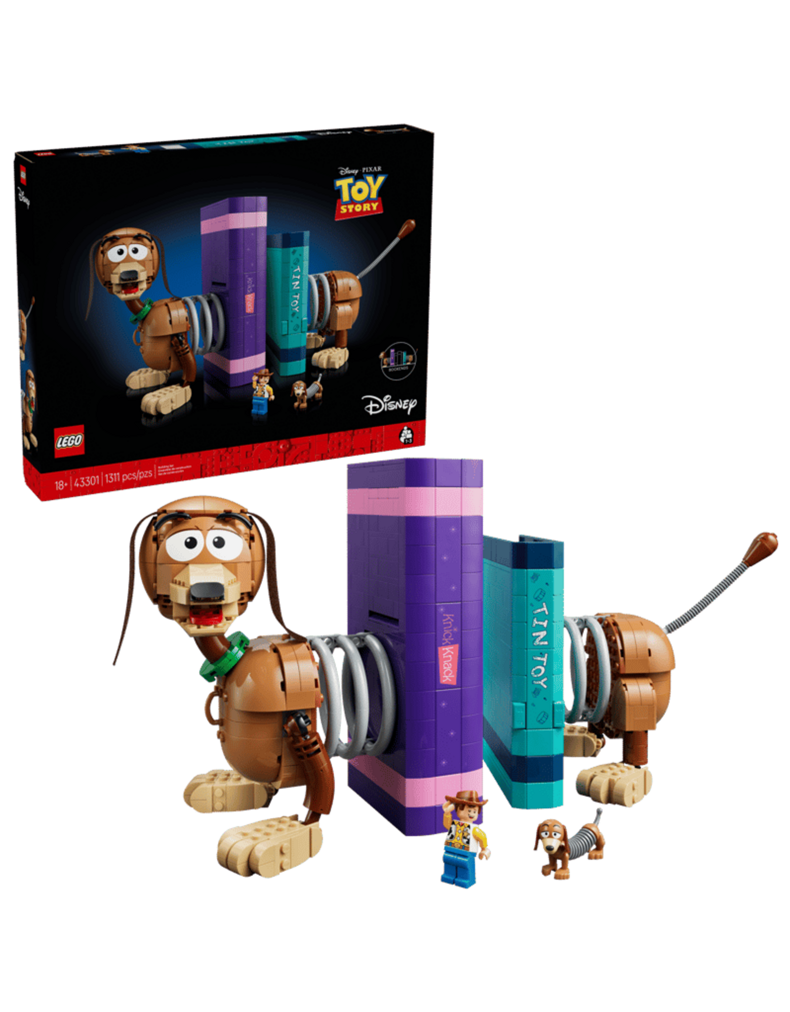 LEGO LEGO Disney Toy Story Slinky Dog Bookends V39
