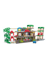 Hape Multi-Level Railway City Set