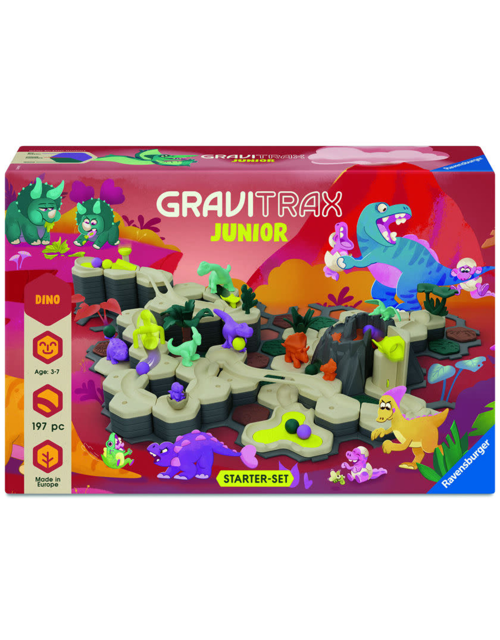 Ravensburger GraviTrax Junior Dinosaur Starter Set XXL