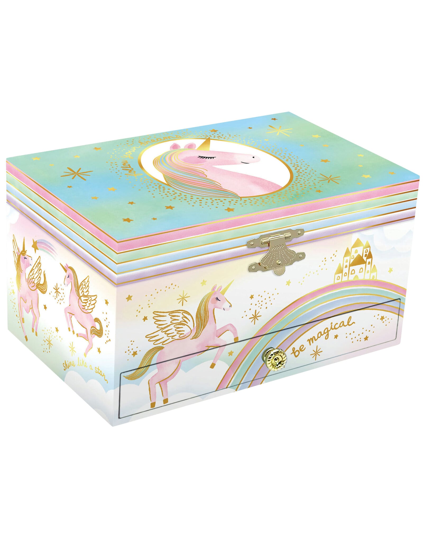 US Toy Company | Retevis Musical Jewelry Box Unicorn