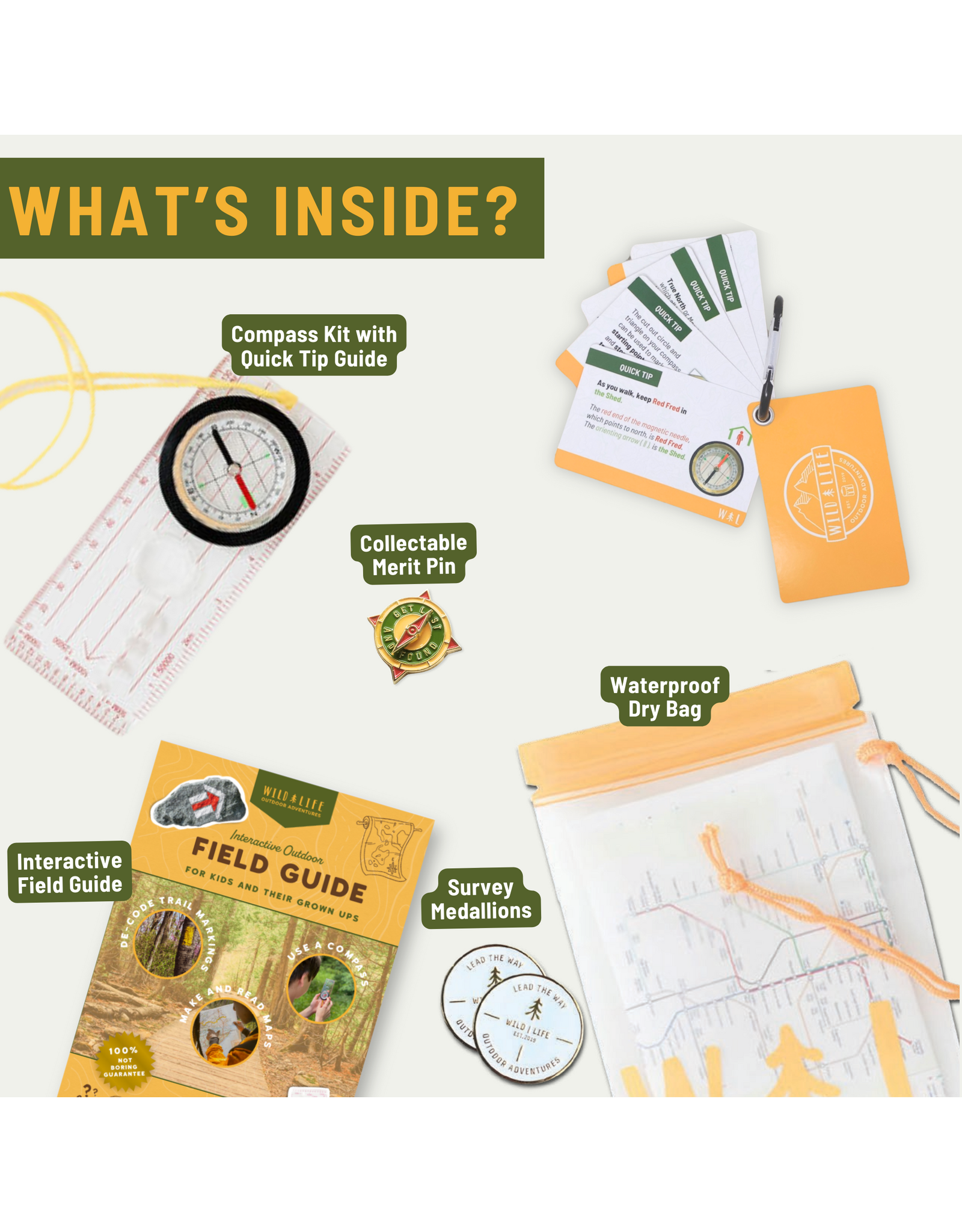 Wild Life Outdoor Adventures Navigation Trailblazer Outdoor Adventure Kit