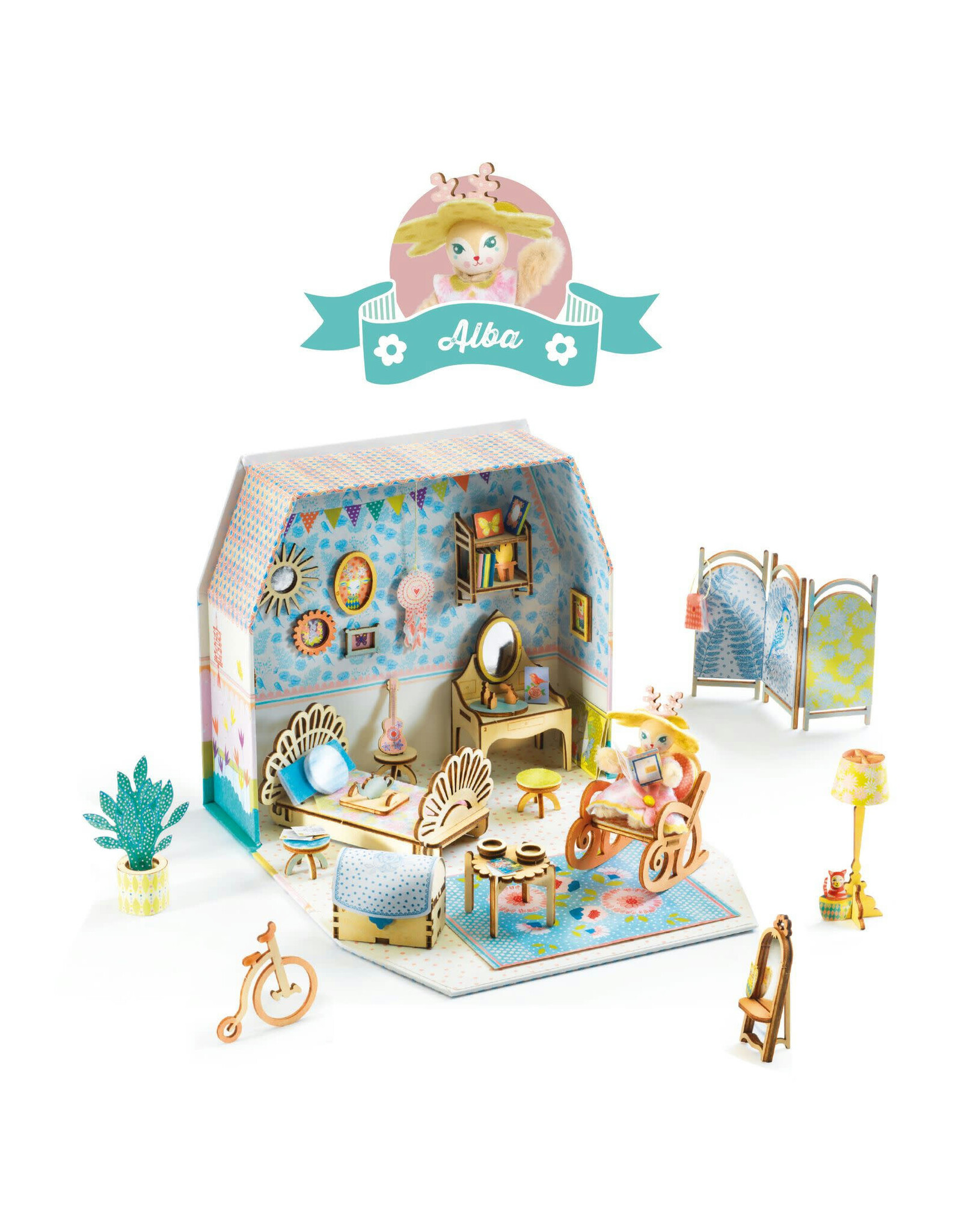 Djeco Mi House Alba's  DIY Craft Kit