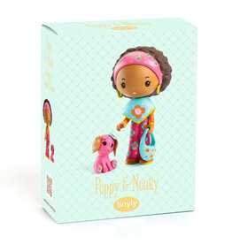 Djeco Tinyly Character & Companions Poppy & Nouky