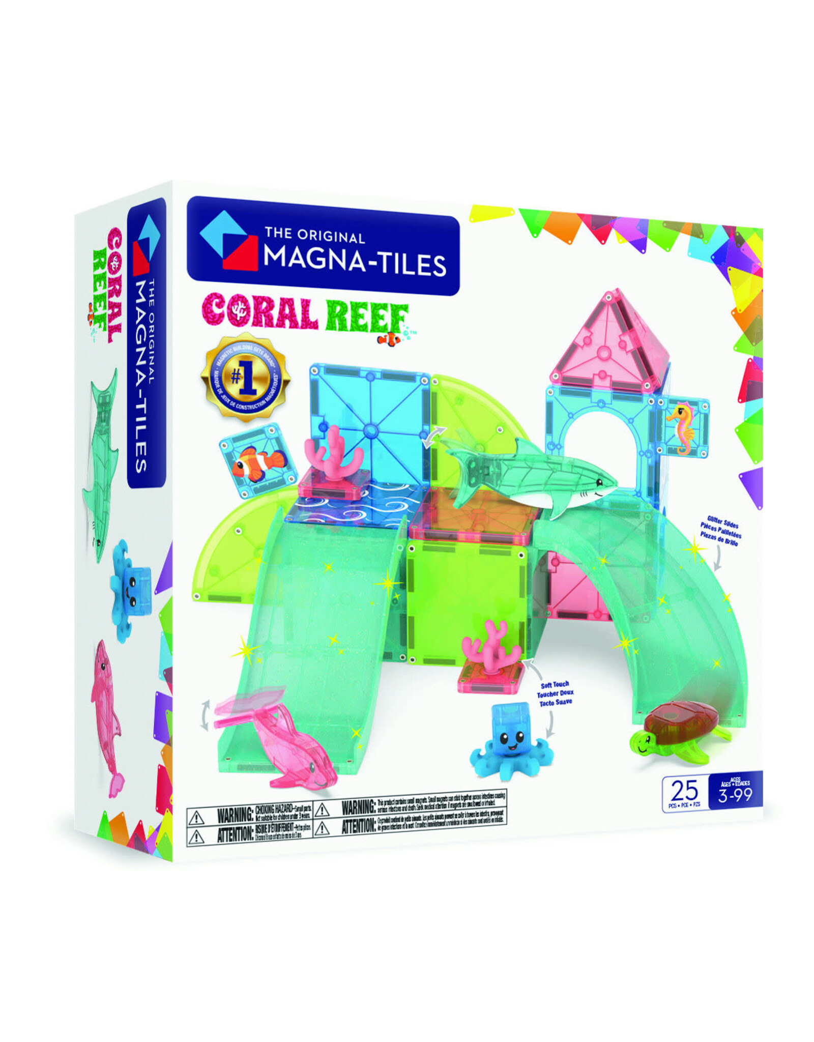 Magna-Tiles MAGNA-TILES Coral Reef 25 Piece Set