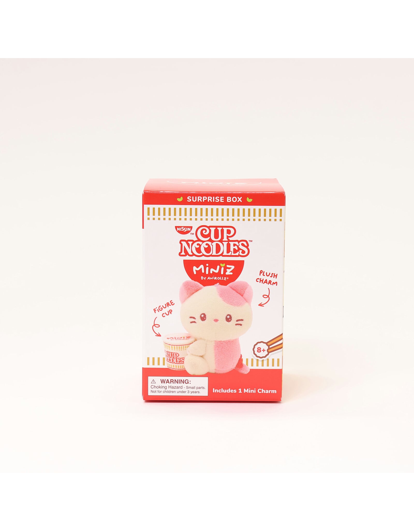 Anirollz Nissin Cup Noodles Miniz by Anirollz Surprise Plush Box