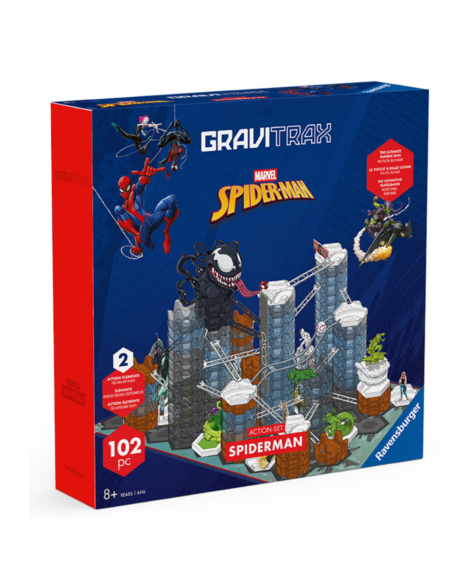Ravensburger GraviTrax Spiderman Medium Set