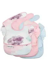 Tiny Twinkle Mess Proof Easy Bib 3 Pack Cotton Candy