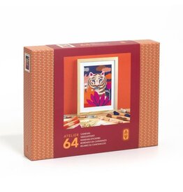 Djeco Atelier 64: Needlepoint - Wild cat