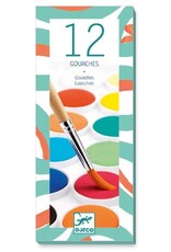 Djeco Djeco 12 Color Cakes - Classic