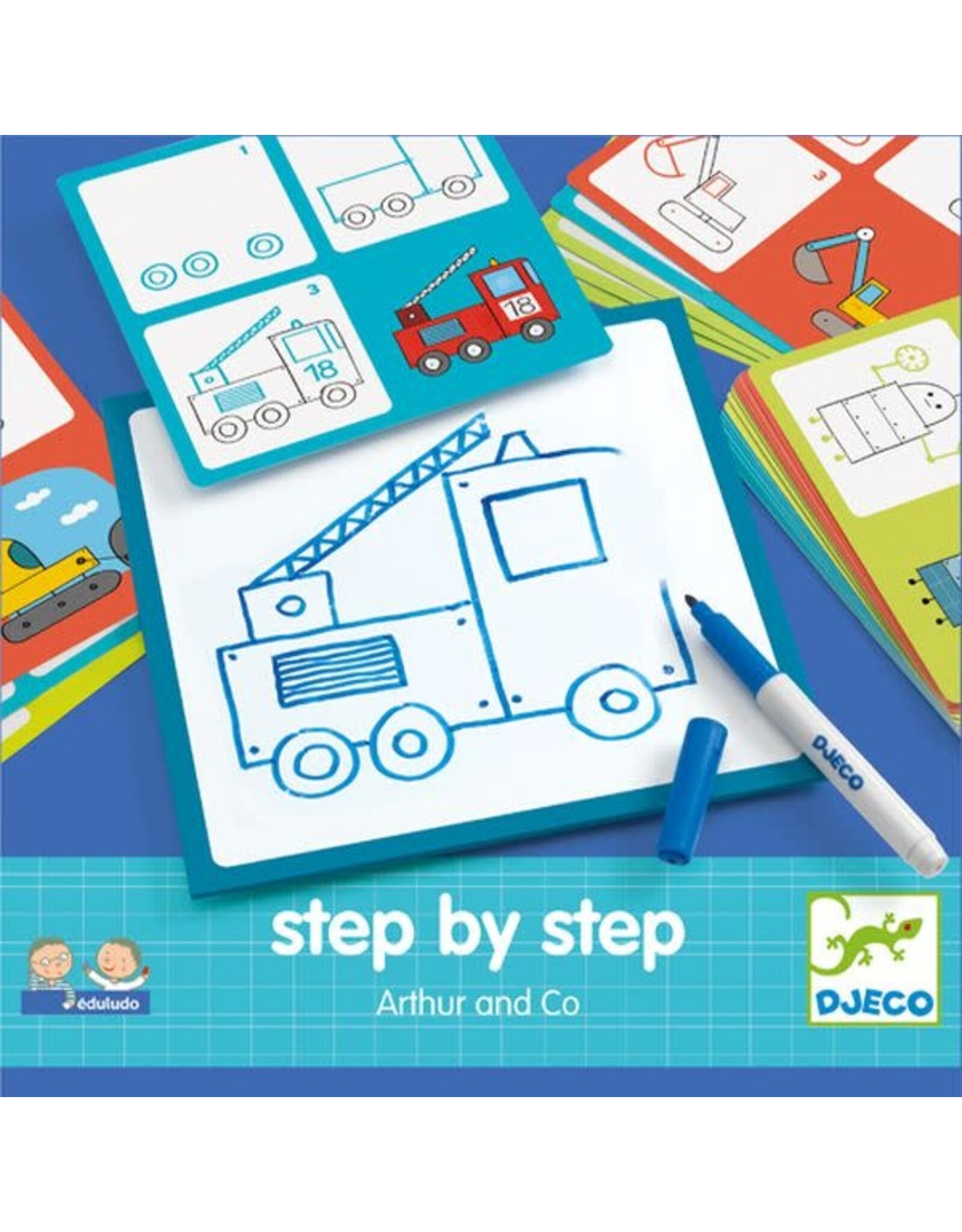 Djeco Eduludo Step by Step Arthur & co