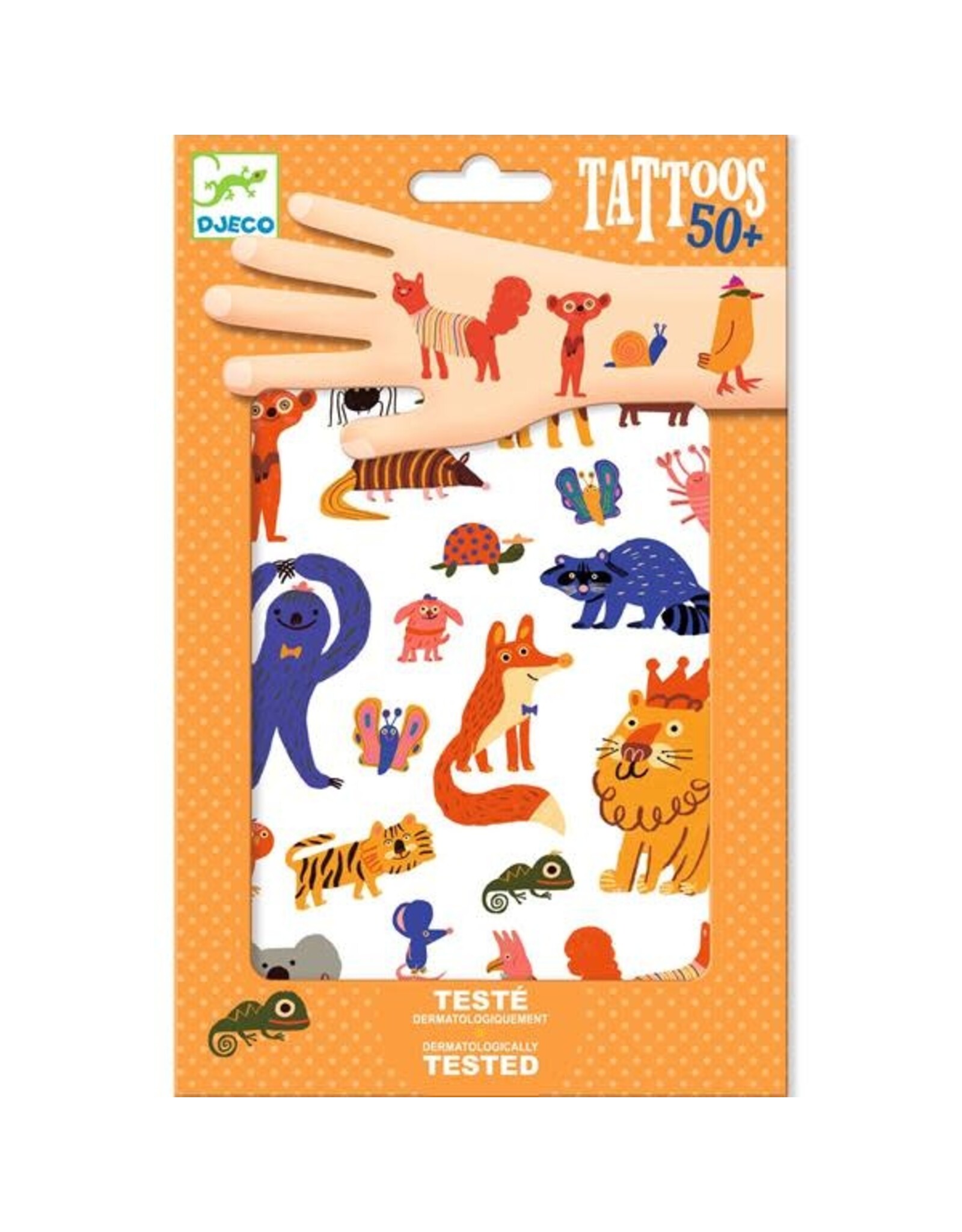 Djeco Tattoos Funny Animals