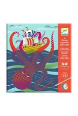 Djeco Scratch Card Topsy Turvy