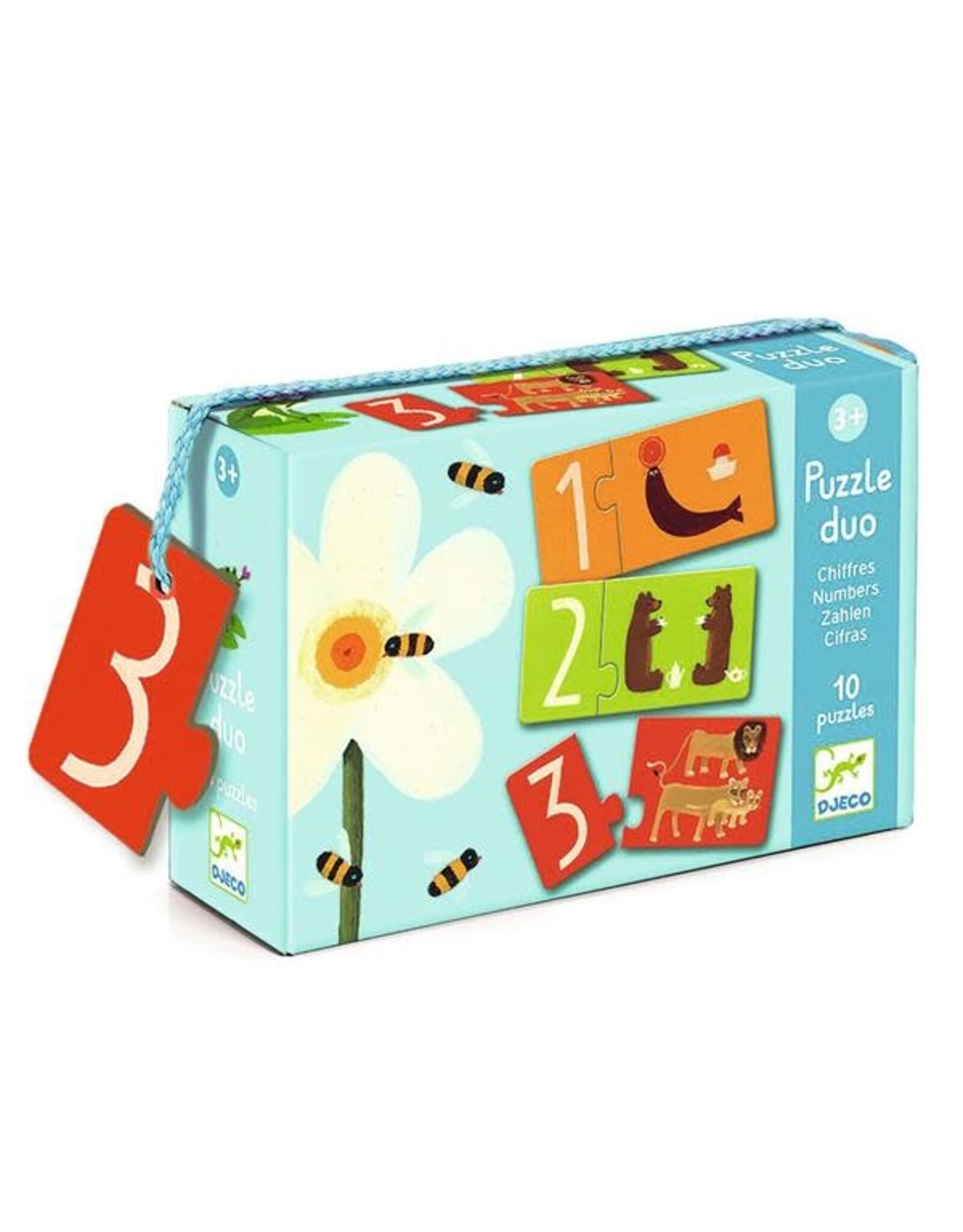 Djeco Puzzle Duo Numbers