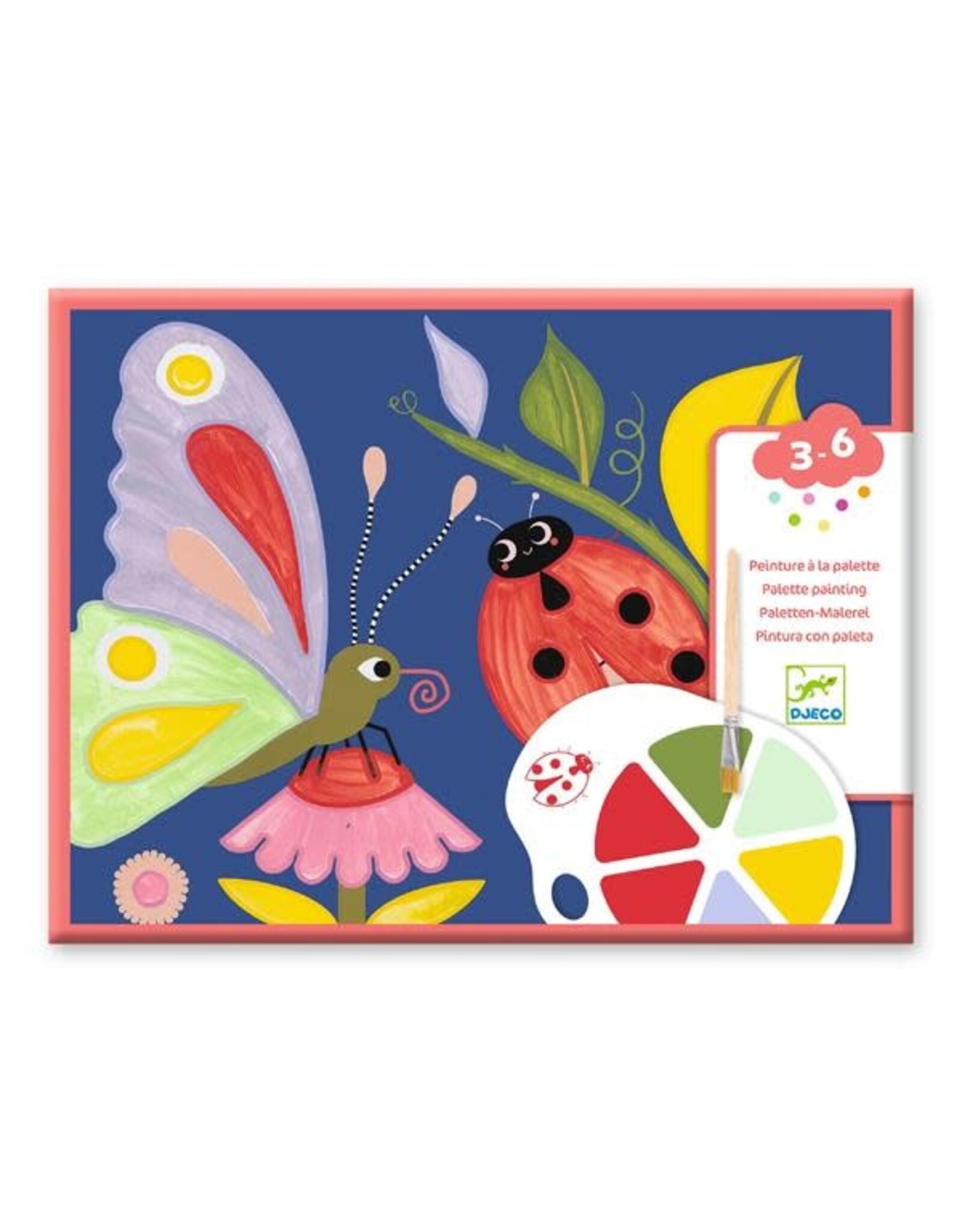 Djeco Palette Painting Creepy Crawlies